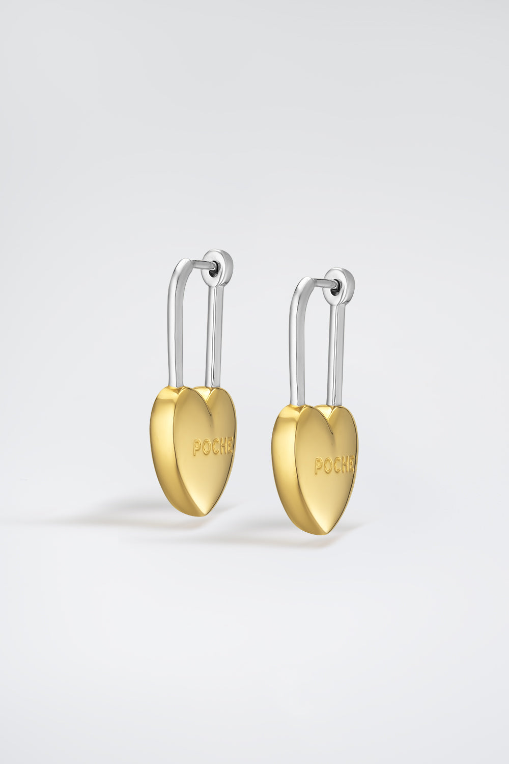 Heart Earrings Gold