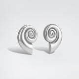 Nautilus Earrings Silver