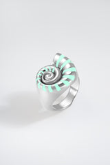 Nautilus Ring Turquoise