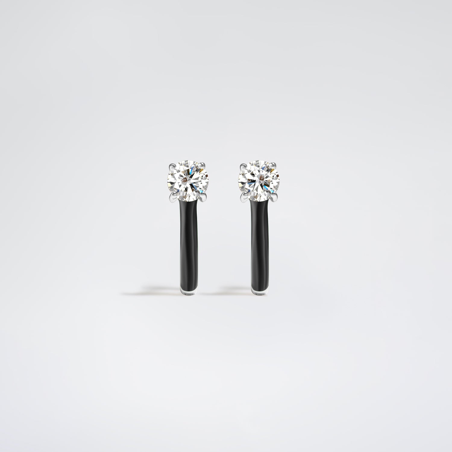 Stardust Earrings Black