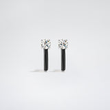Stardust Earrings Black