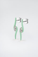Splash Earrings Turquoise