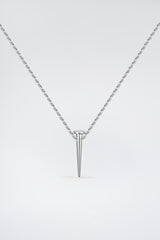 Signet Necklace Silver