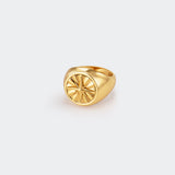 Totem Signet Ring Gold