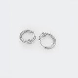 Harmony Hoops Silver (Large)