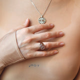 Totem Signet Ring Silver