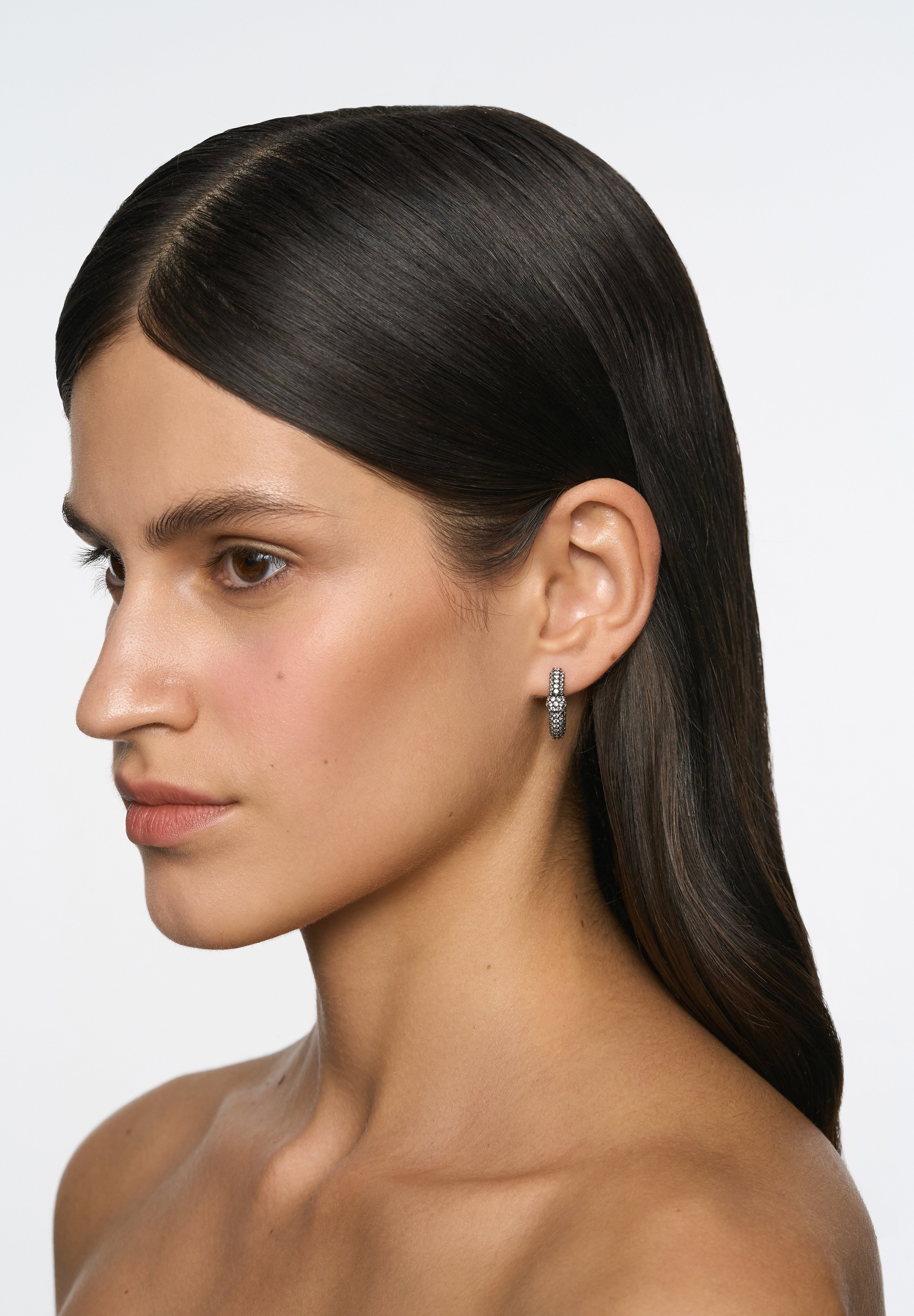 Crystal Harmony Hoops (Medium)