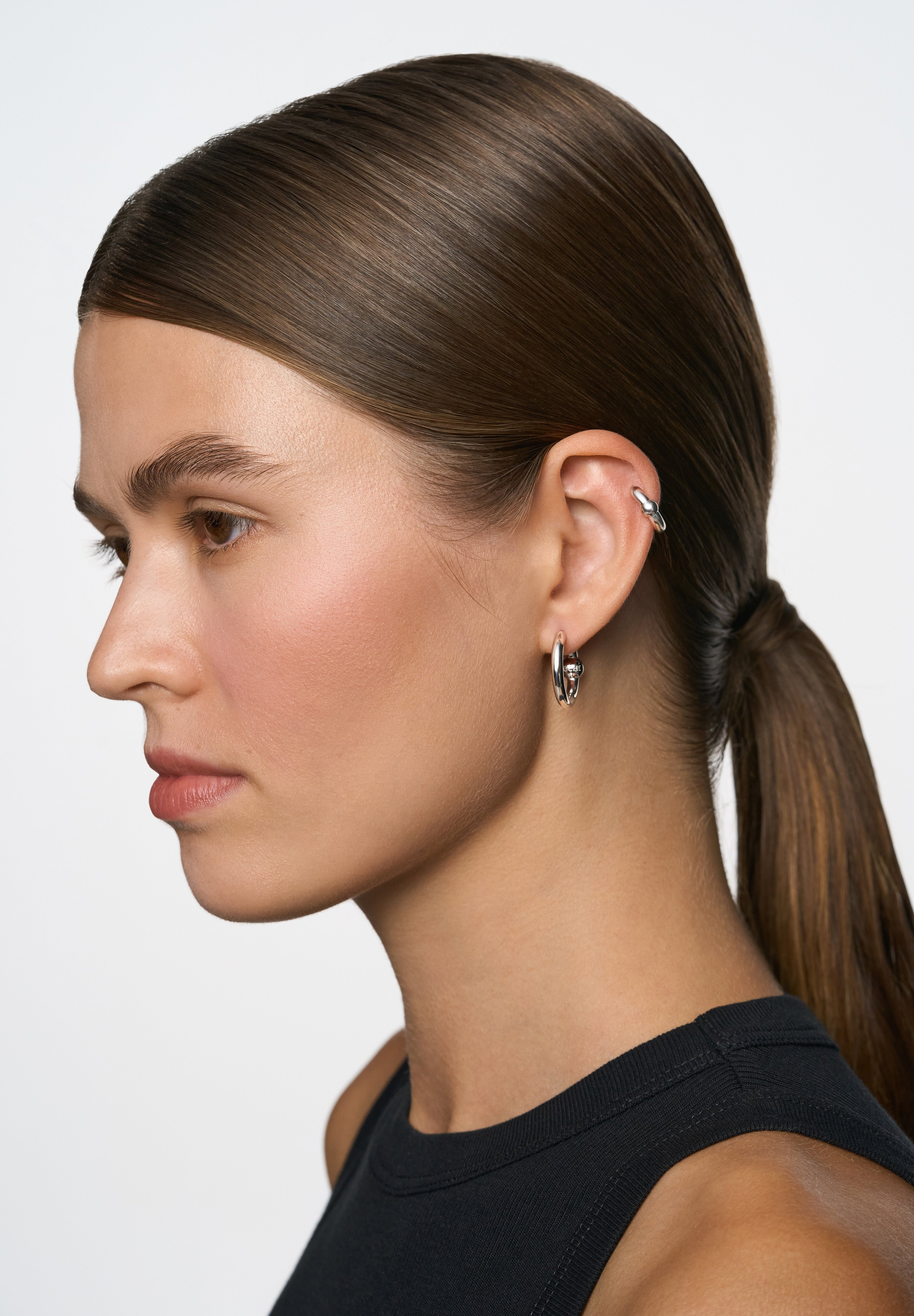 Harmony Hoops Silver (Medium)