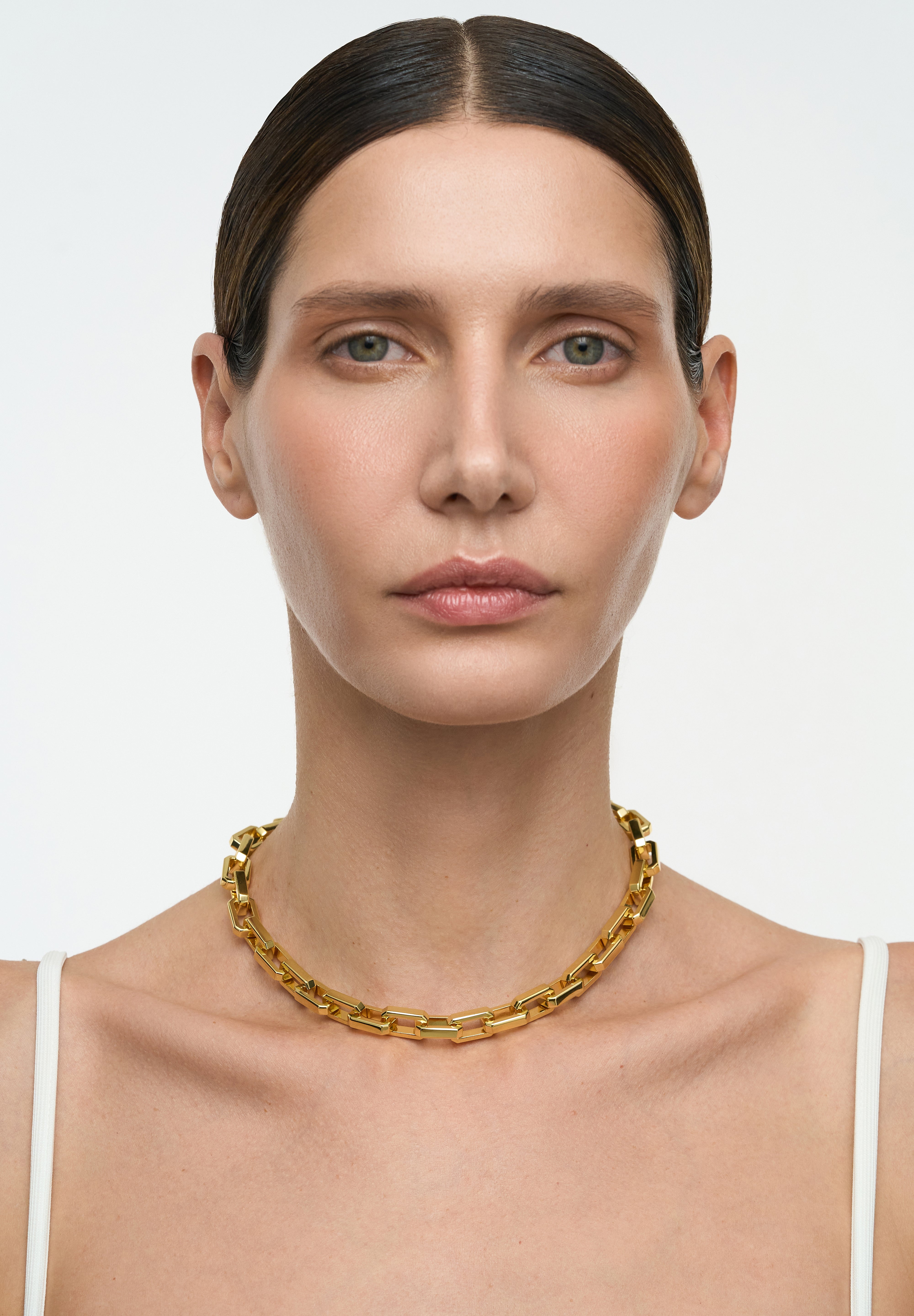 Cube Chain Gold