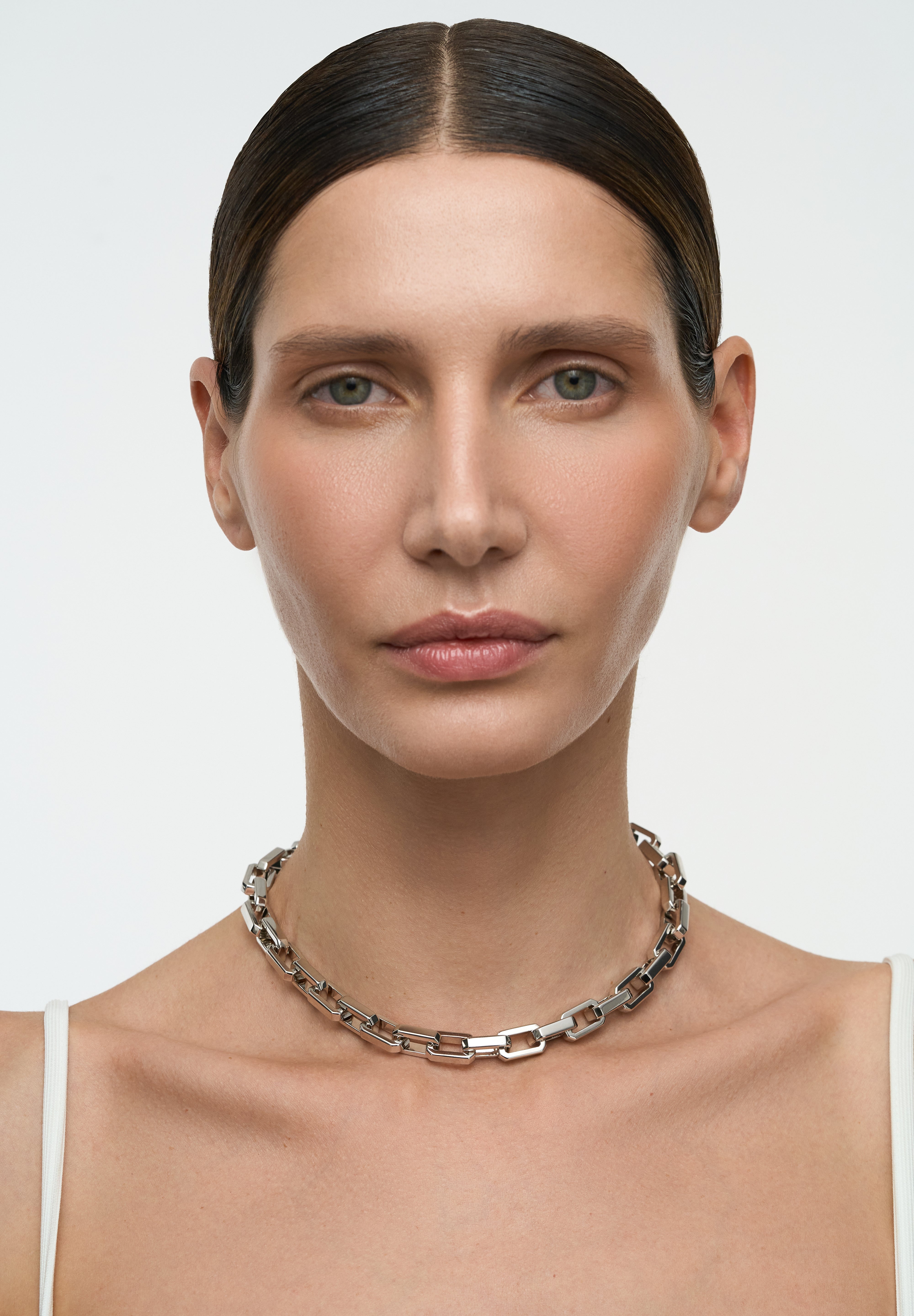 Cube Chain Silver