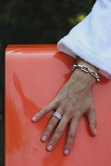 Cube Bracelet Silver