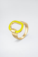 Carabine Ring Yellow