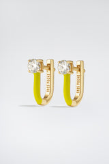 Stardust Earrings Yellow