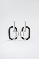 Carabine Earrings Black
