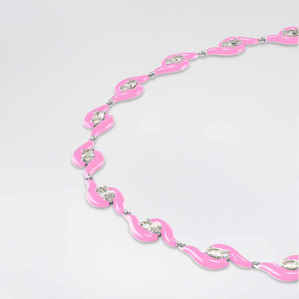 Splash Necklace Pink