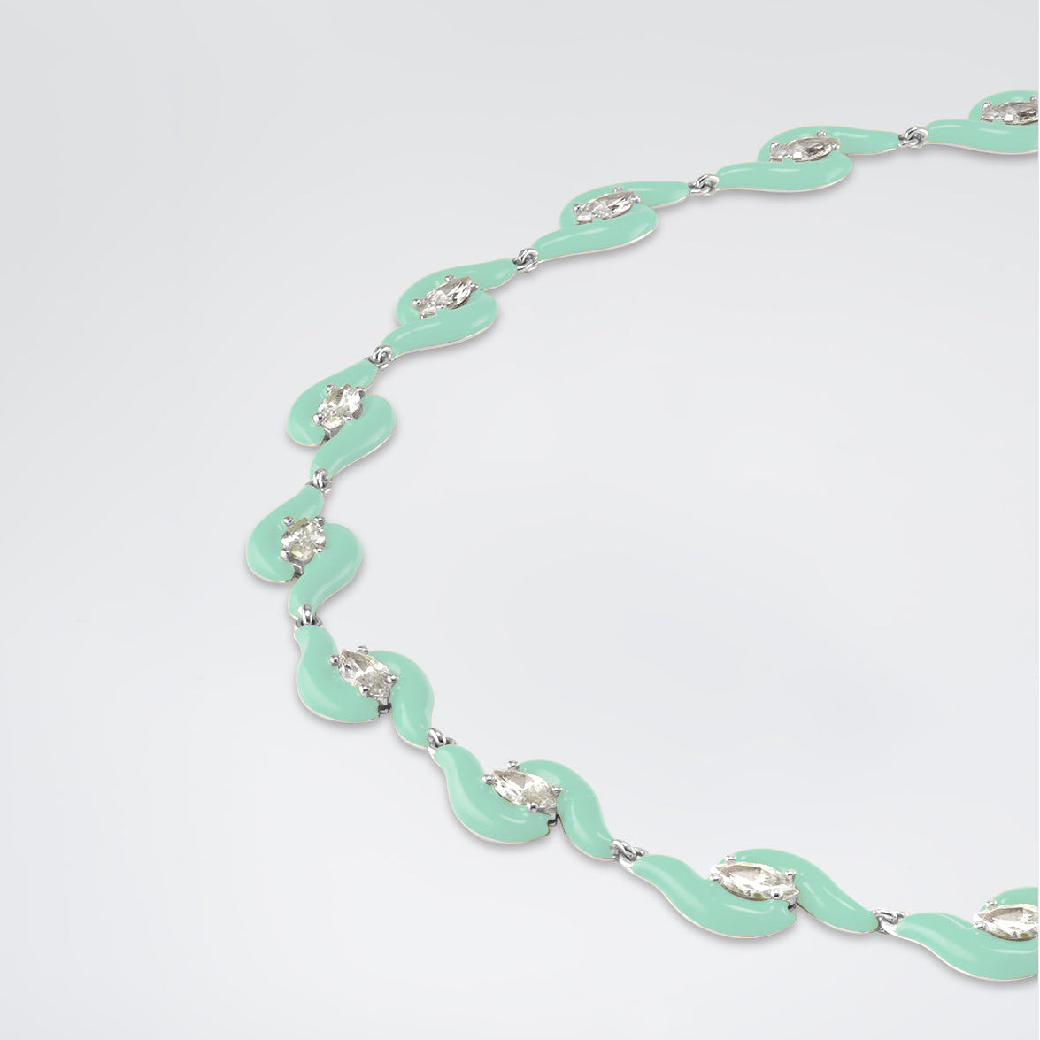 Splash Necklace Turquoise