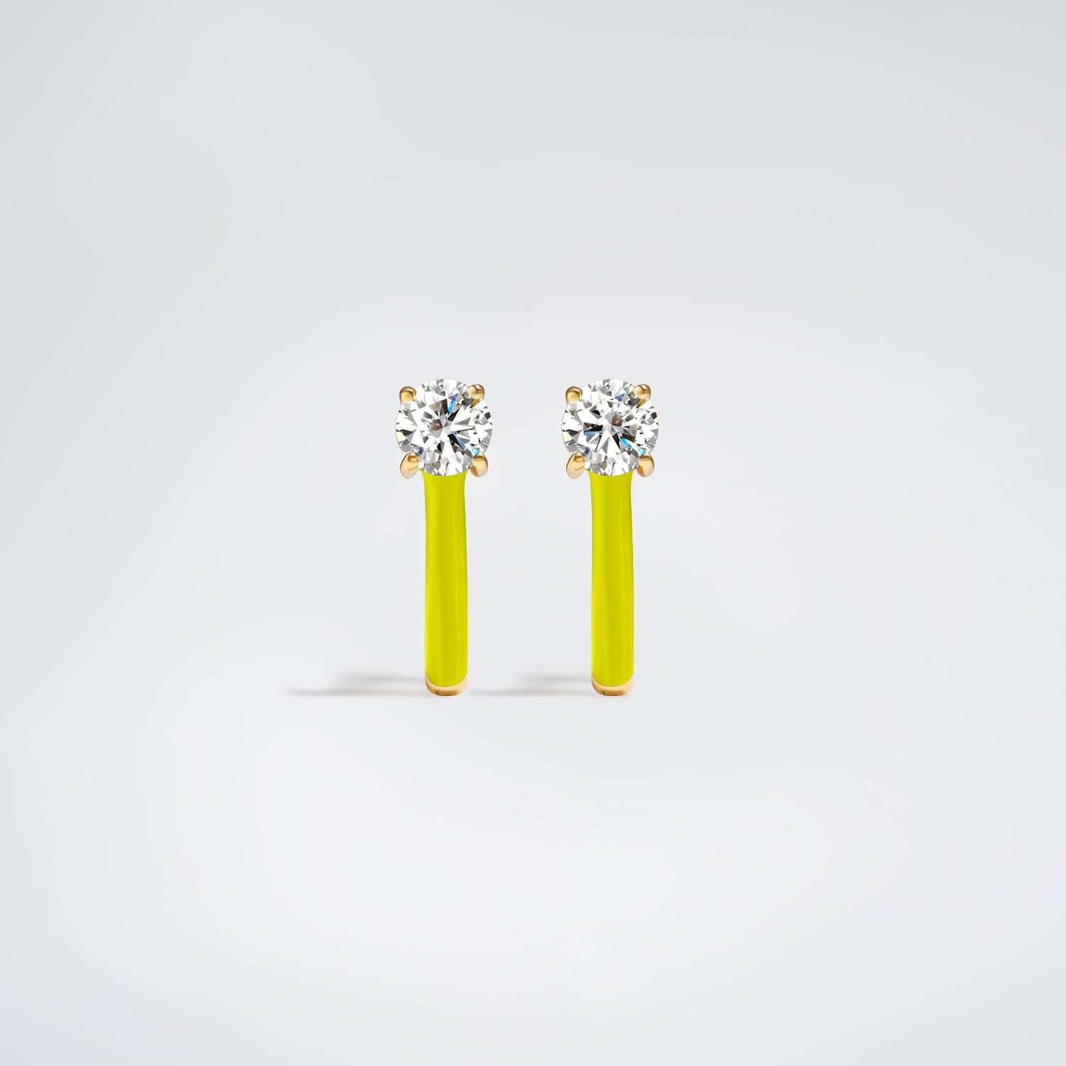 Stardust Earrings Yellow