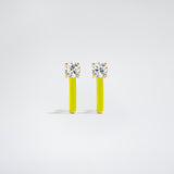 Stardust Earrings Yellow