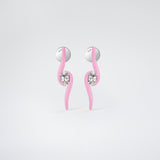 Splash Earrings Pink