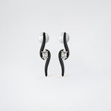 Splash Earrings Black