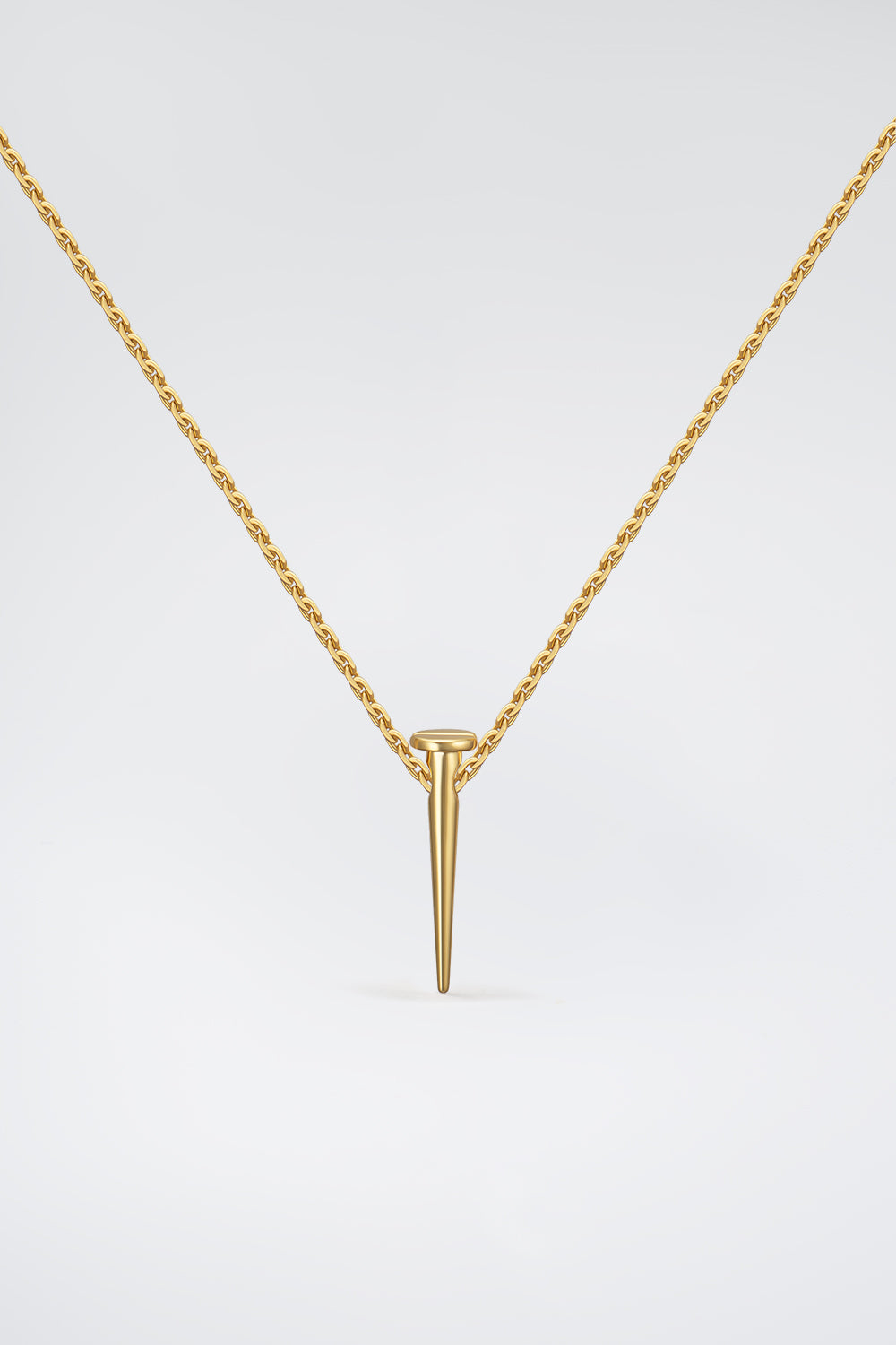 Signet Necklace Gold