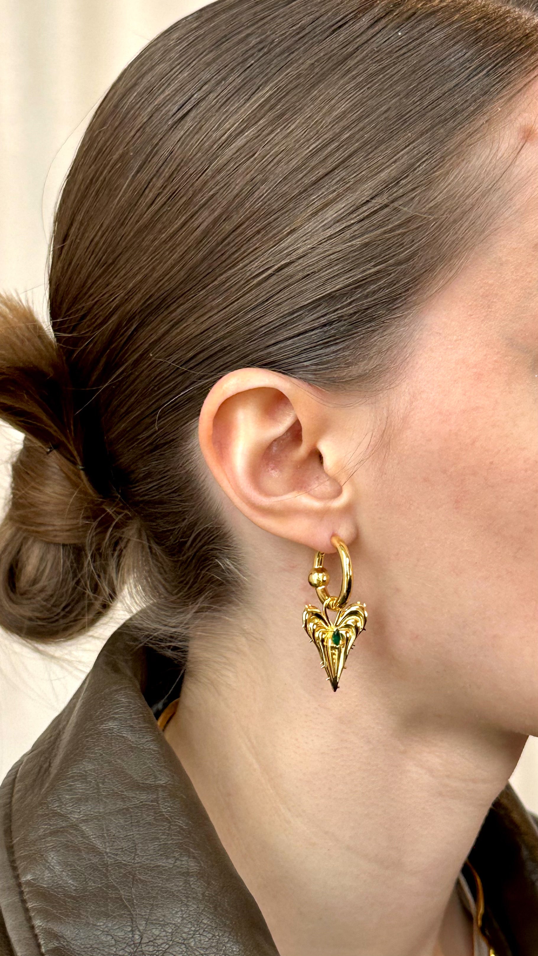 Leaf Mono Earring