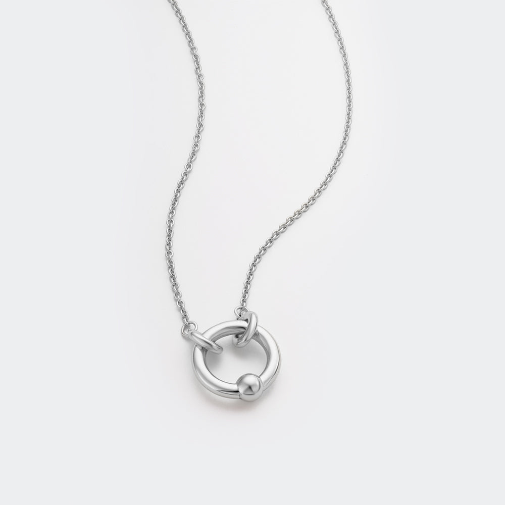 Flow Necklace Silver