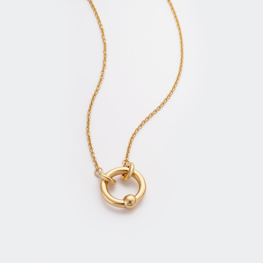 Flow Necklace Gold