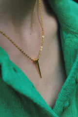 Signet Necklace Gold